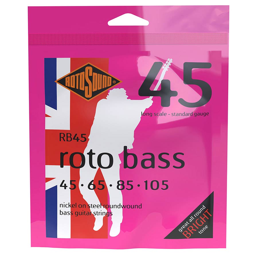 Rotosound Roto Bass string set electric bass nickel wound 45-105