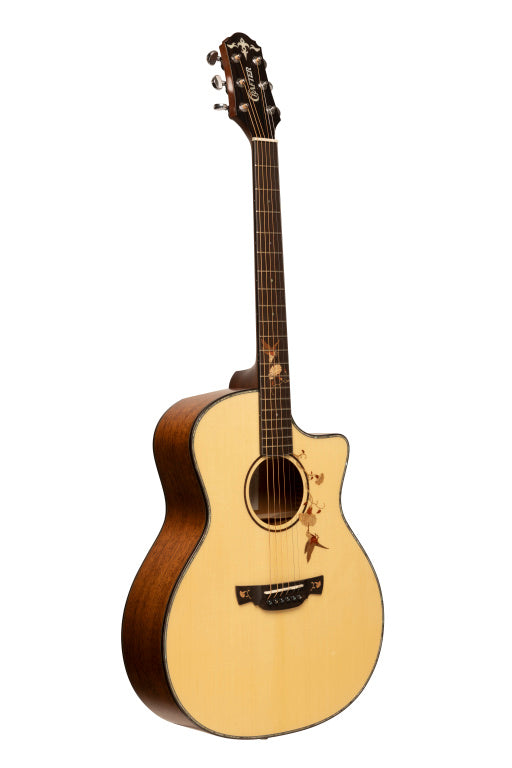 Crafter Anniversary Series Mahogany Cutaway Grand Auditorium w/ Solid Spruce Top