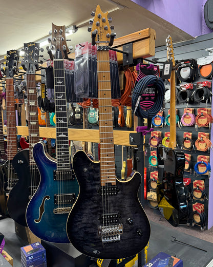 EVH Wolfgang Special QM - Charcoal Burst