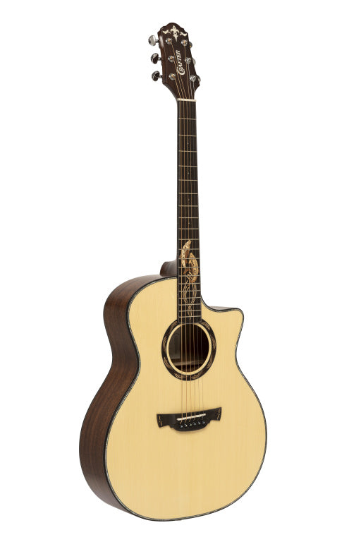 Crafter Anniversary Series Mahogany Cutaway Grand Auditorium w/ Solid Spruce Top