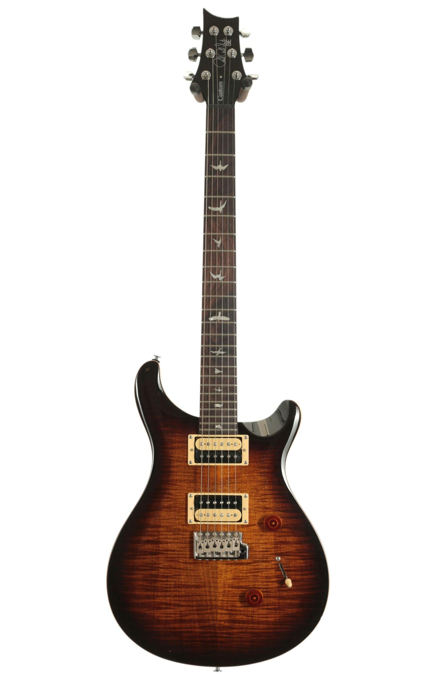 PRS SE Custom 24 - Black Gold Burst