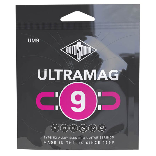Rotosound Ultramag Electric Guitar Strings - 09-42