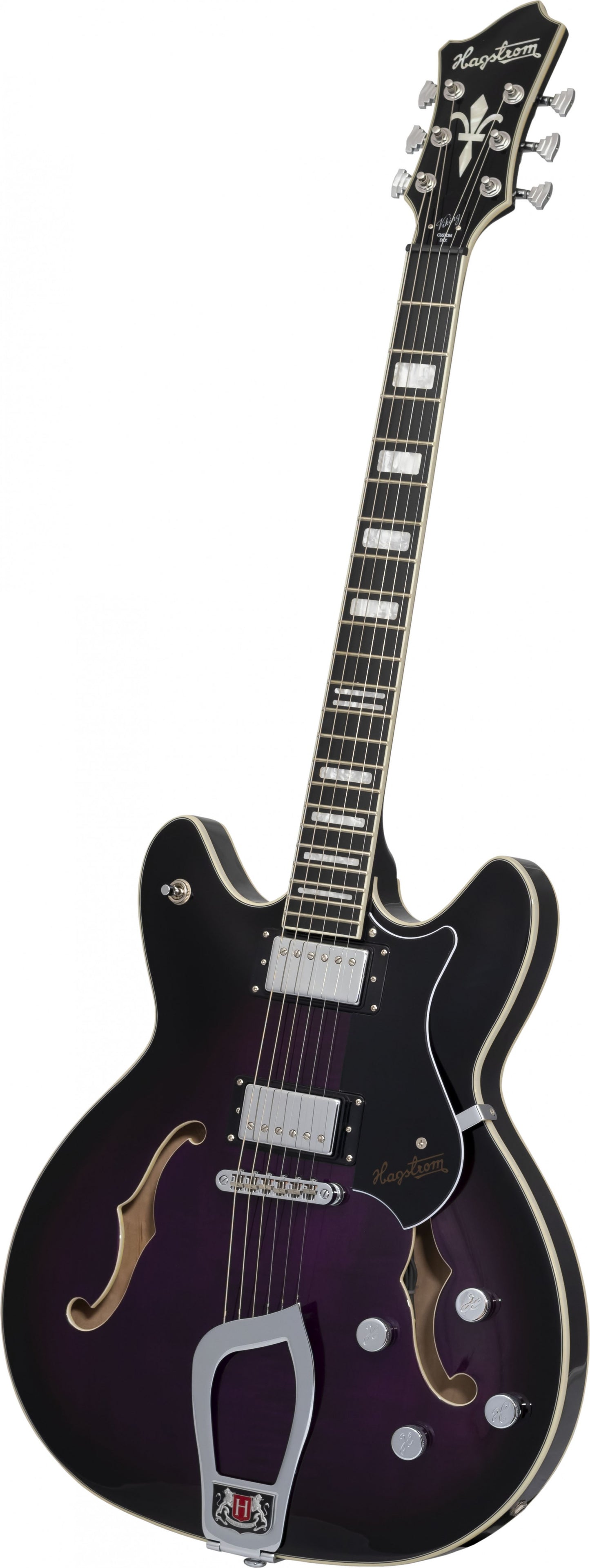 Hagstrom Viking Deluxe Custom - Purple Burst