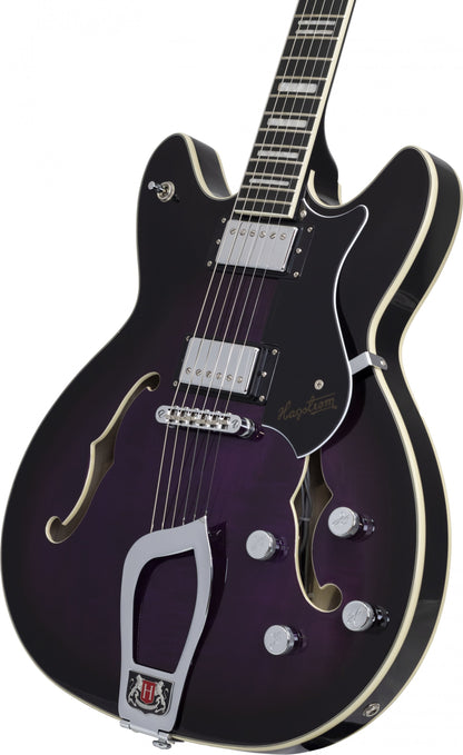 Hagstrom Viking Deluxe Custom - Purple Burst