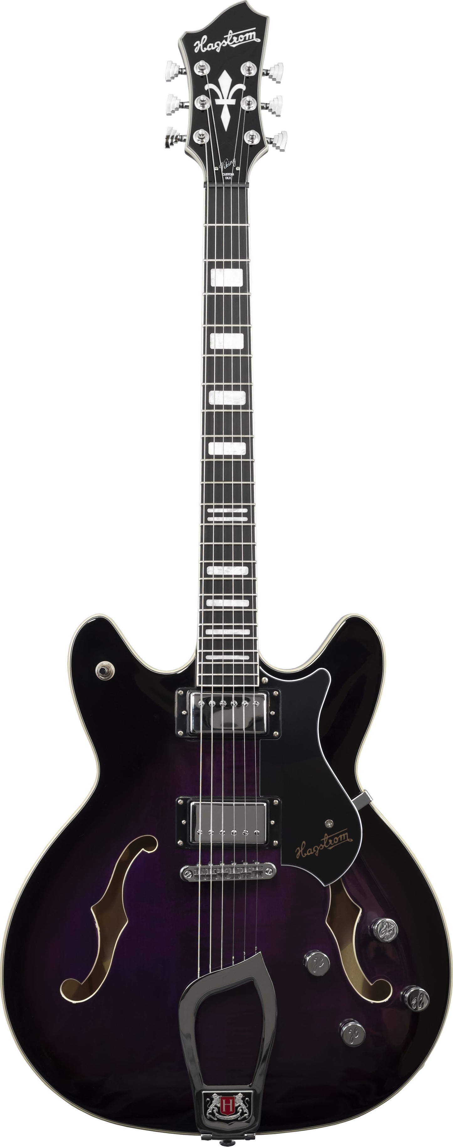 Hagstrom Viking Deluxe Custom - Purple Burst