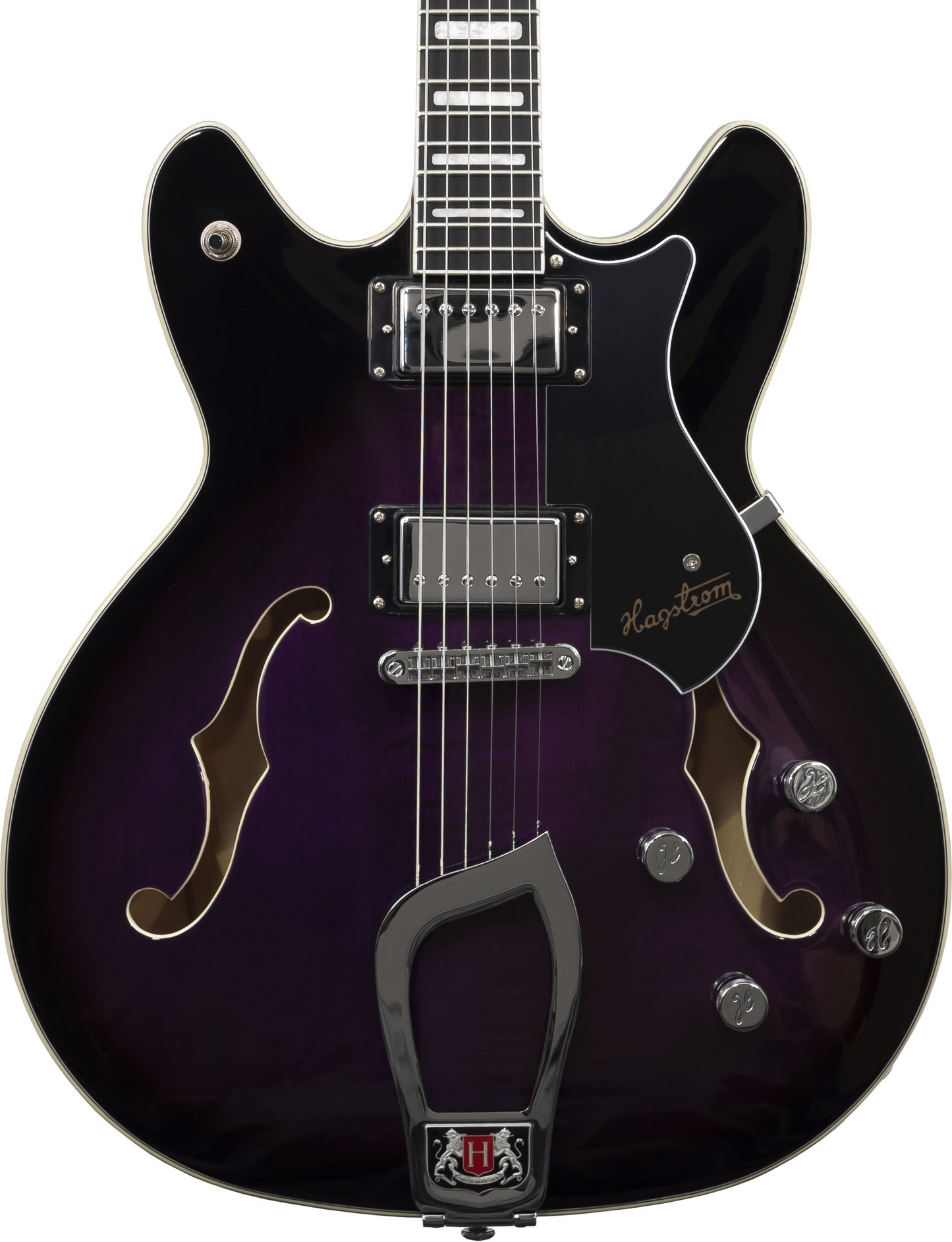 Hagstrom Viking Deluxe Custom - Purple Burst