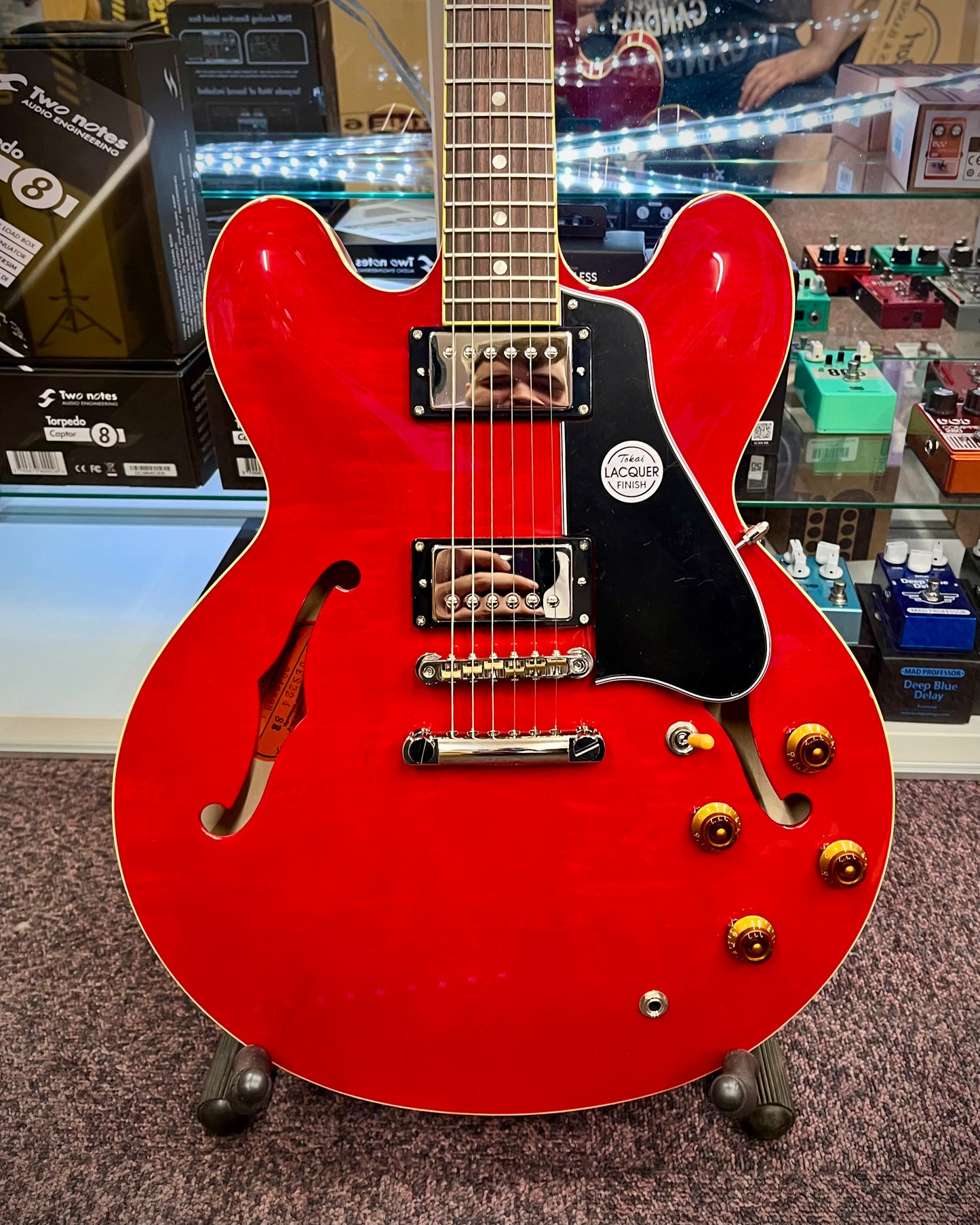 Tokai UES224 - See-Through Red - B-STOCK