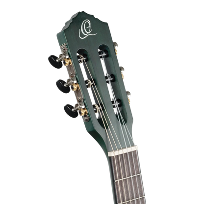 Ortega Student Series 3/4 Size - Spruce/Catalpa - Satin Ocean Blue