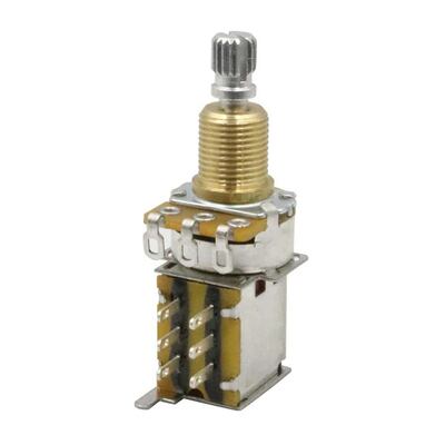 Hosco Japan 250k DPDT Push-Push Potentiometer, Linear Taper