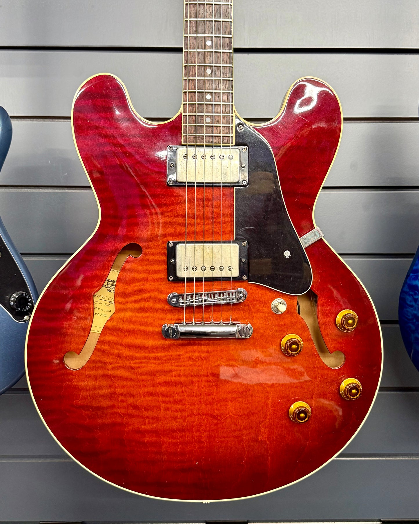 Heritage H-535 (#S12803) - Dark Cherry Sunburst