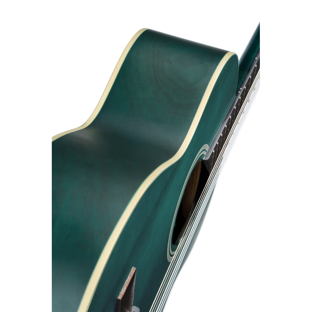 Ortega Student Series 3/4 Size - Spruce/Catalpa - Satin Ocean Blue