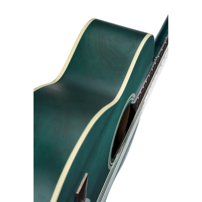 Ortega Student Series 3/4 Size - Spruce/Catalpa - Satin Ocean Blue