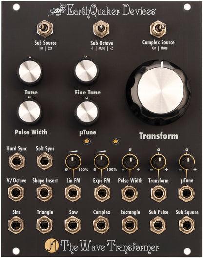 EarthQuaker Devices Wave Transformer Eurorack Module Transfiguration Oscillator