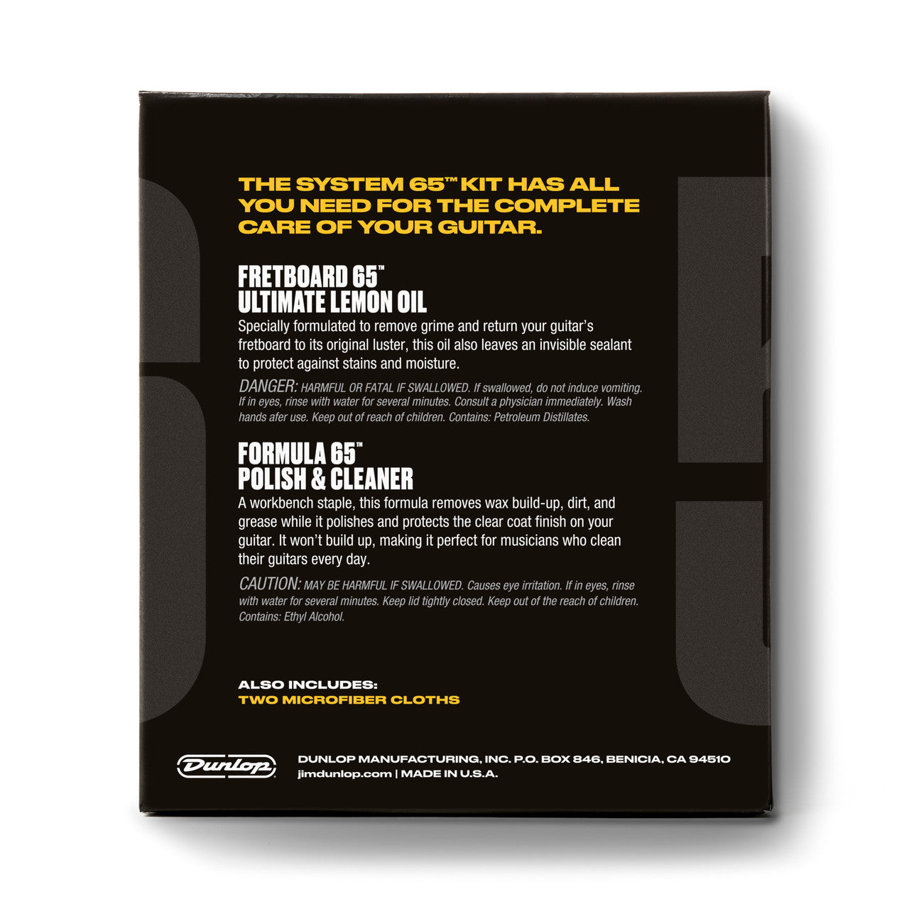 Dunlop System 65 Body & Fingerboard Cleaning Kit