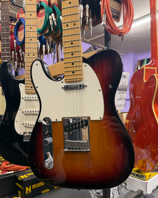 Fender USA Telecaster Left-Handed - 3-Tone Sunburst