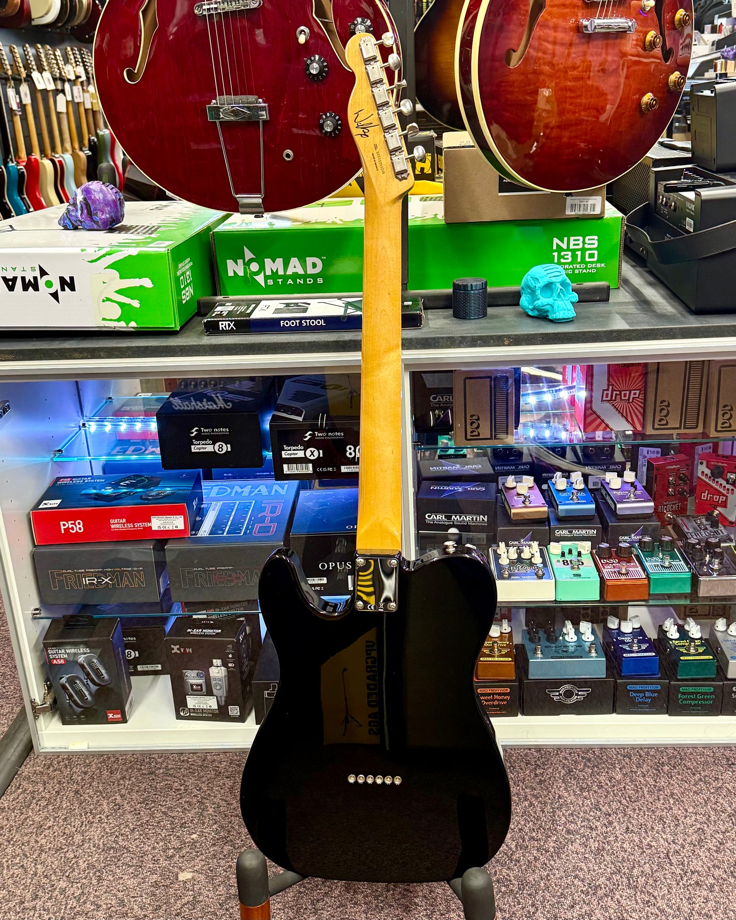 Fender MIM Wilko Johnson Signature Telecaster (#MX13393248) - Black