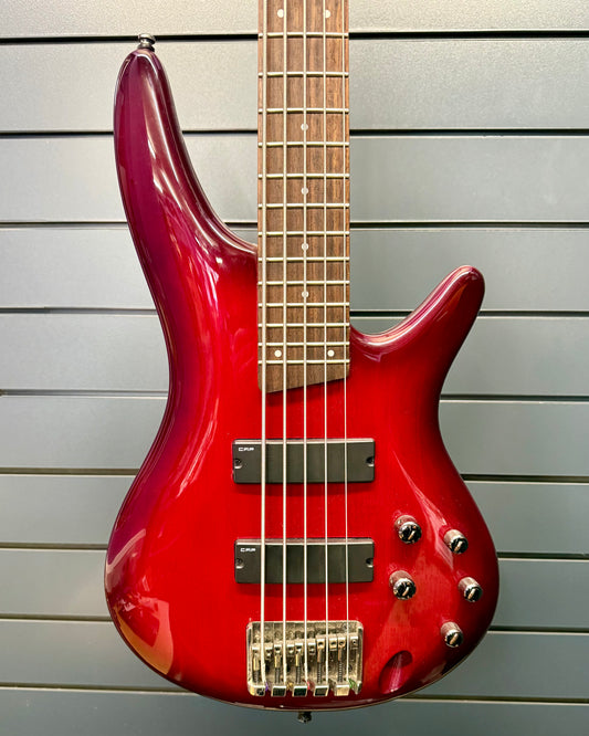 Ibanez SR375 - Burgundy Wine Flat