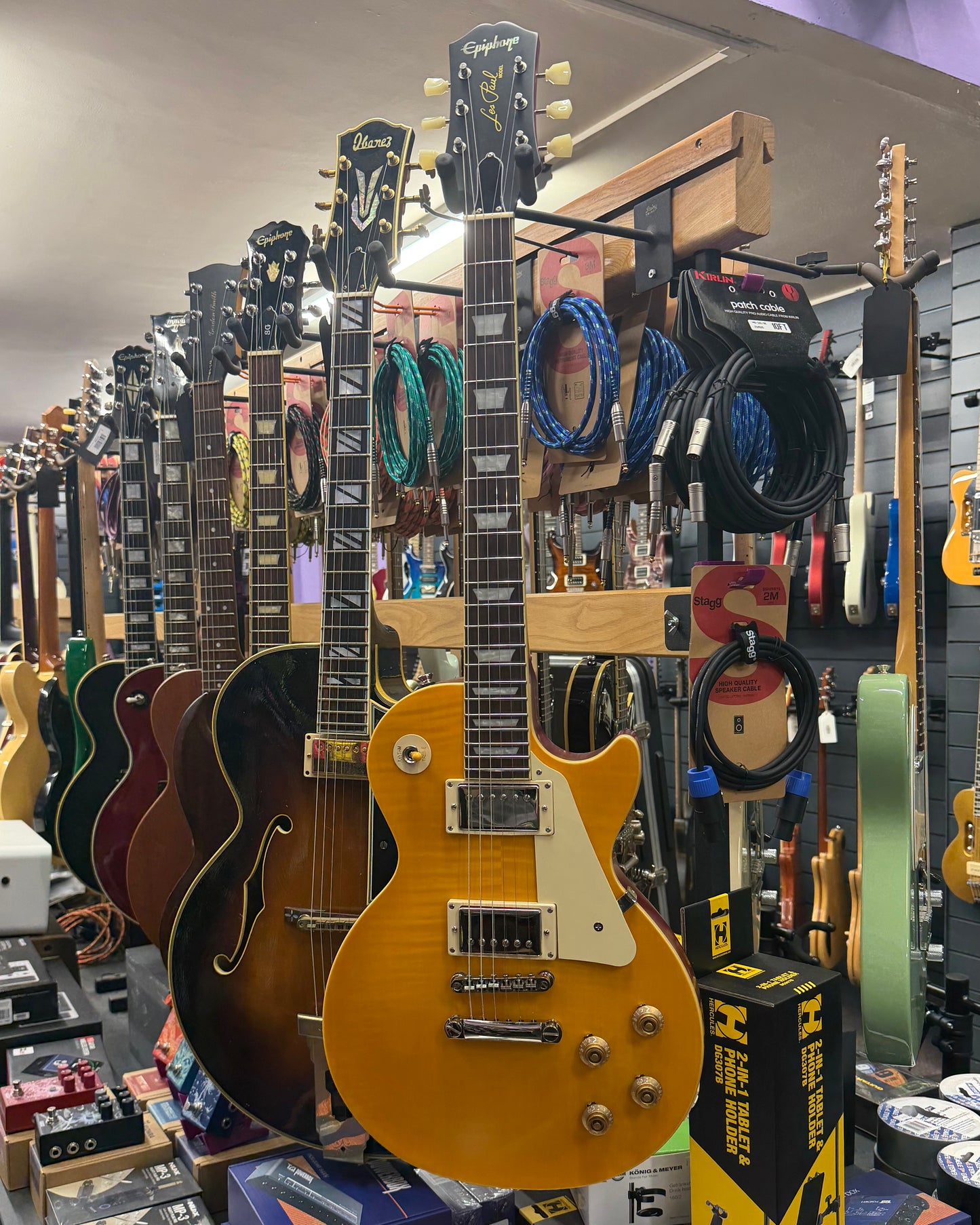 Epiphone Les Paul 1959 Standard Outfit - "Andertons" Aged Lemon Burst