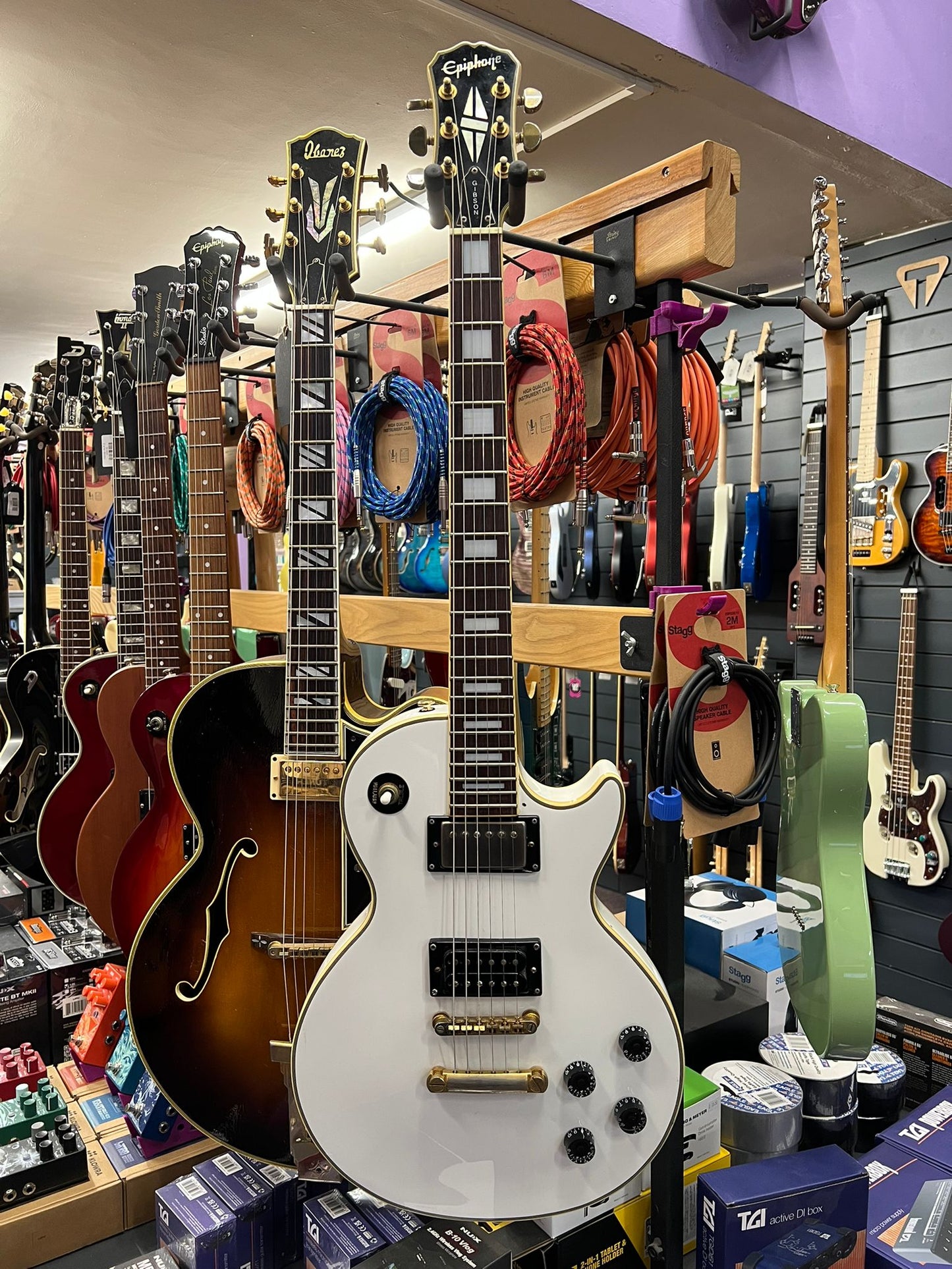 Epiphone Les Paul Custom - White