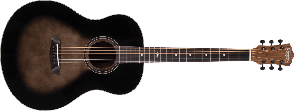 Washburn S9 Bella Tono Studio Novo - Gloss Charcoal Burst