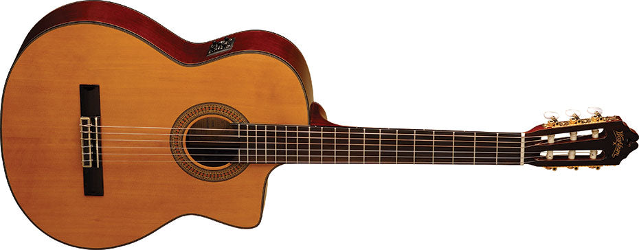 Washburn C64SCE Classical Cutaway - Natural