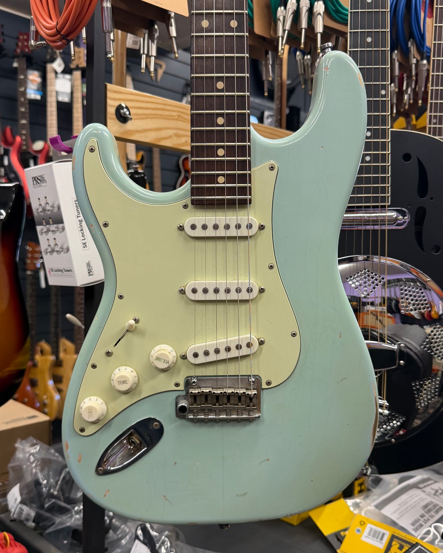 Suhr Classic S Left-Handed - Sonic Blue