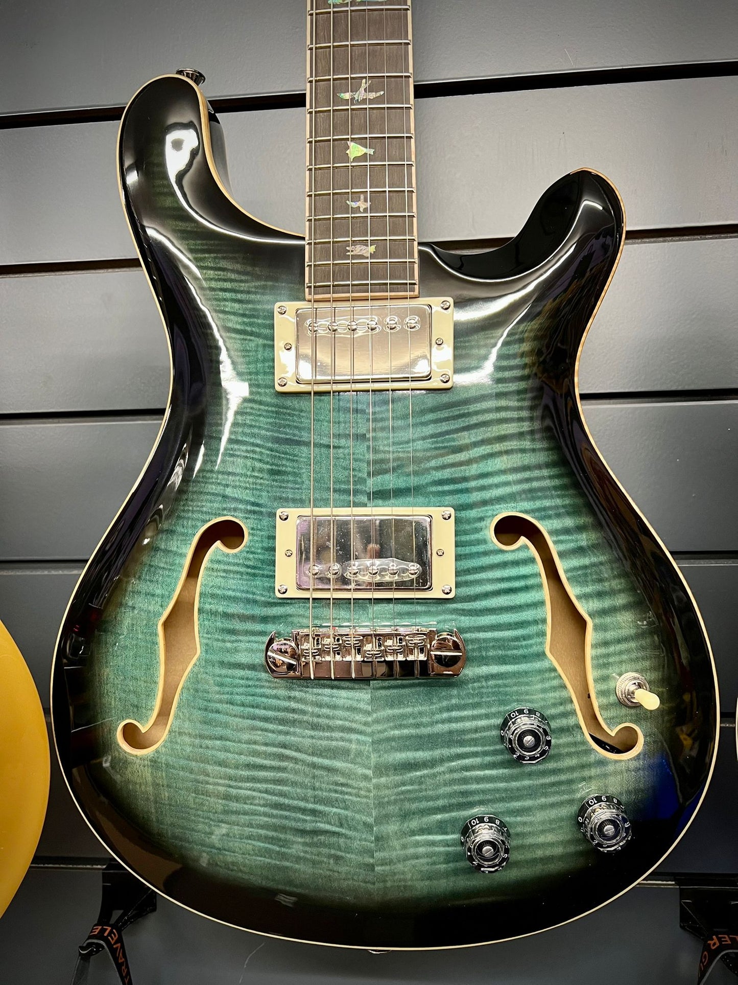 PRS SE Hollowbody II Piezo - Peacock Blue