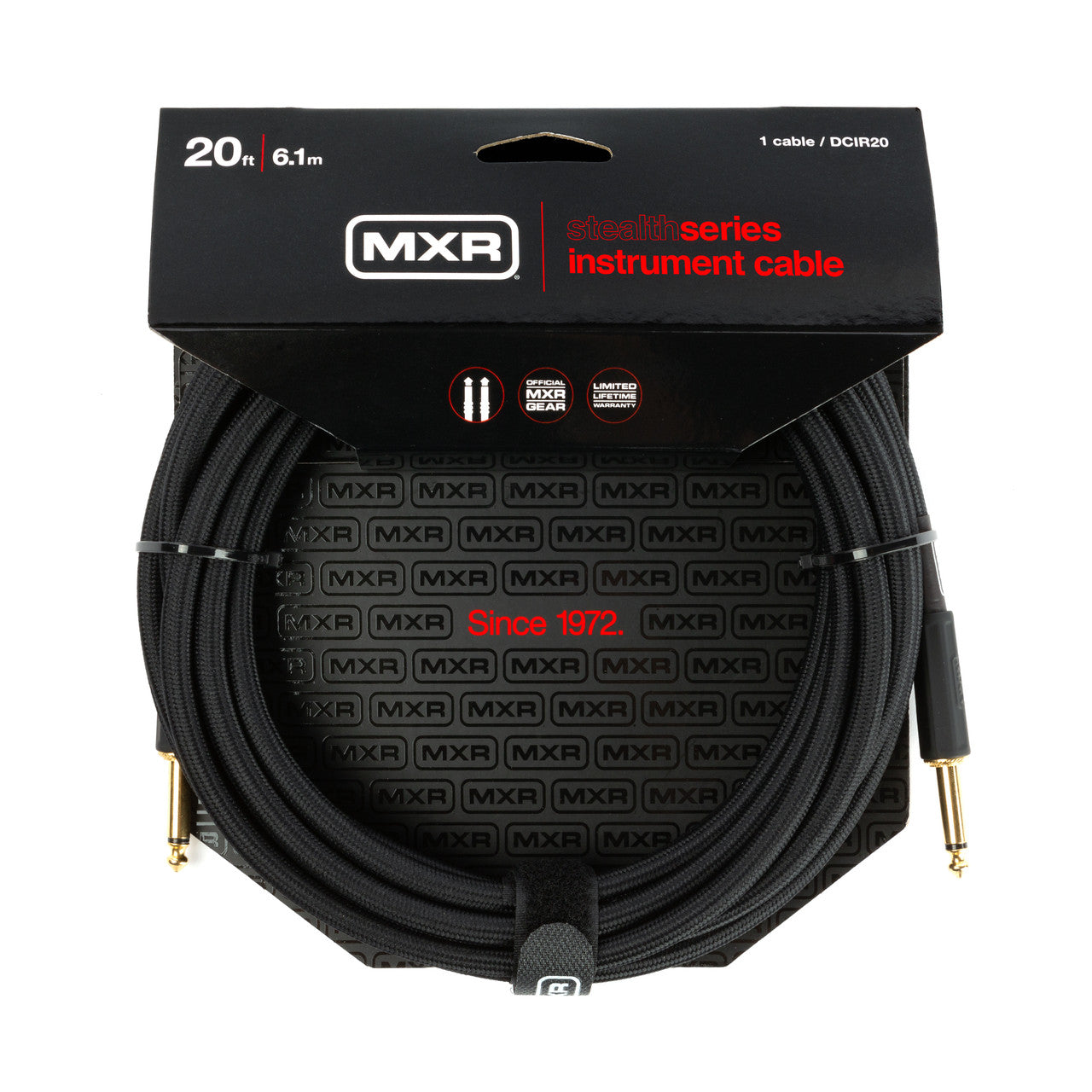 MXR Stealth Series Instrument Cable - 20ft
