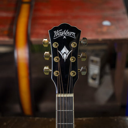 Washburn EA55G Festival Mini Jumbo Cutaway - Koa Burst