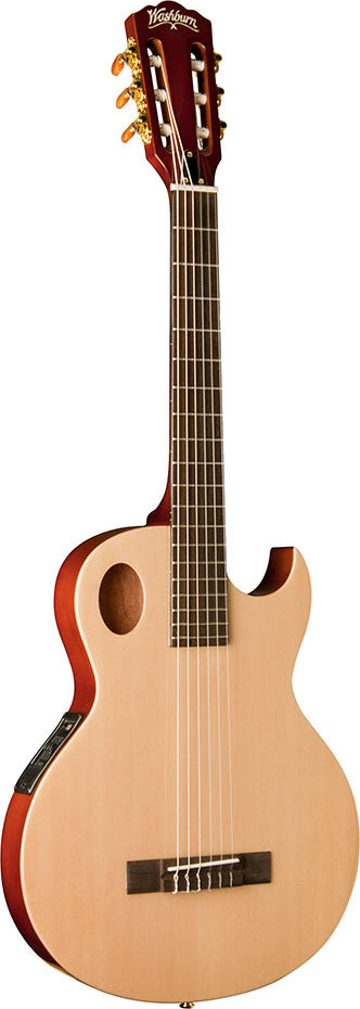 Washburn EACT42S Festival Nylon String Cutaway Classical - Natural