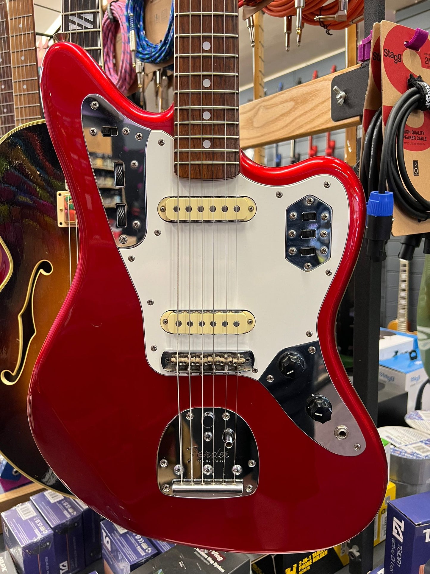 Fender MIJ JG-66 Jaguar - Candy Apple Red