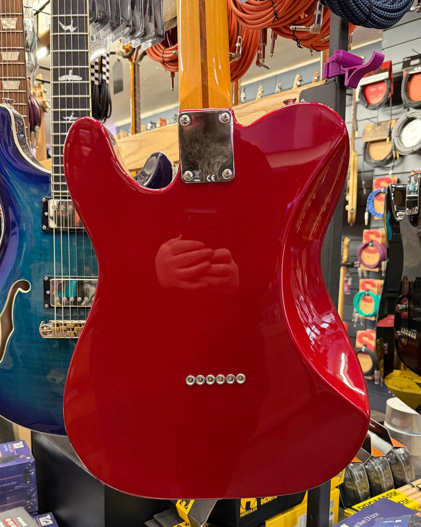 Fender Blacktop Tele HH - Candy Apple Red