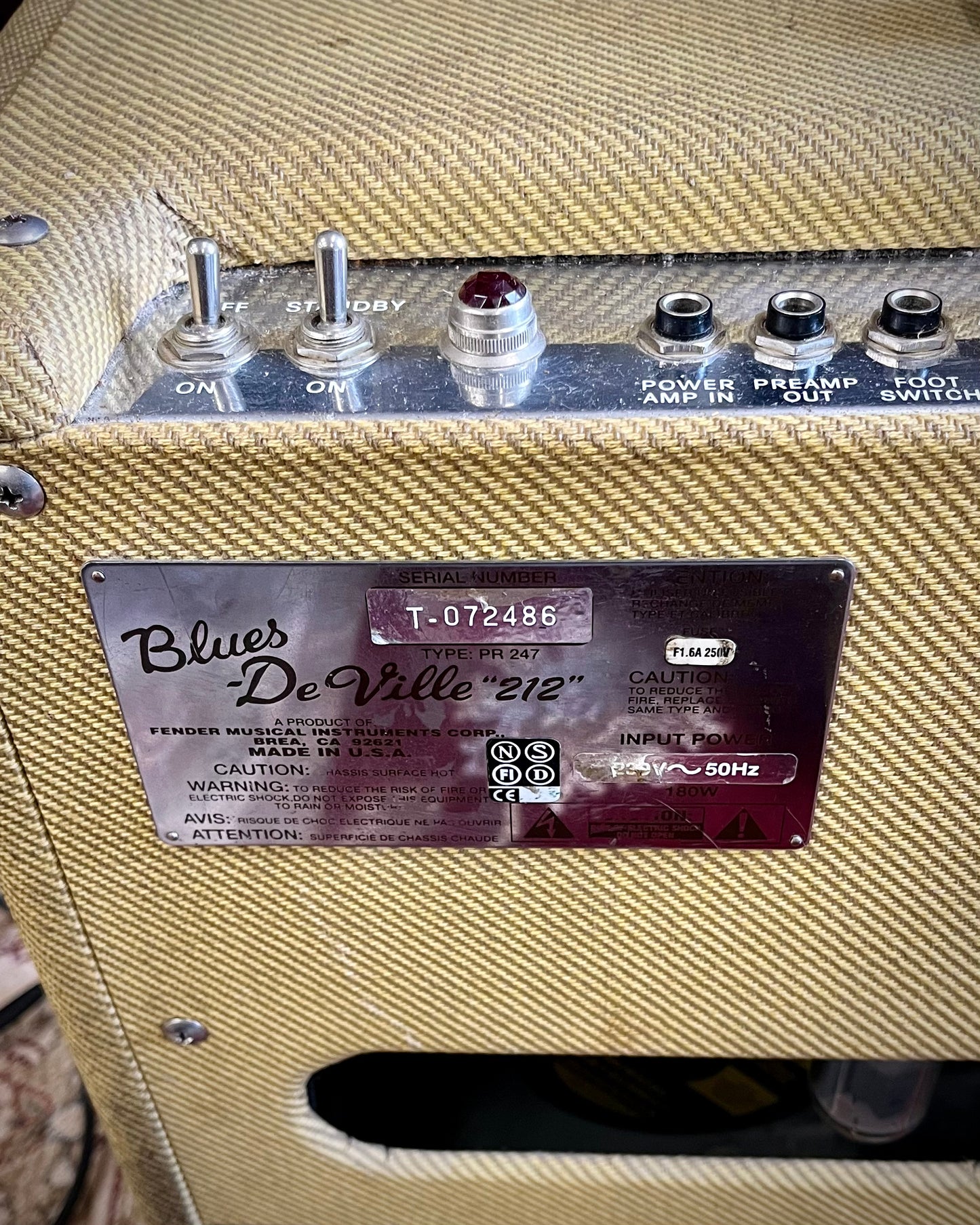 Fender Blues DeVille 212 Combo