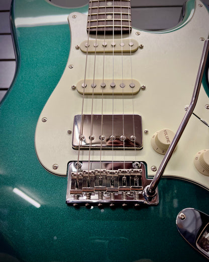 Tokai AST101 HSS Rosewood - Sherwood Green Metallic
