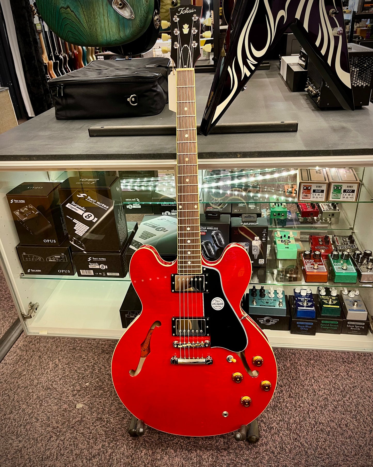 Tokai UES224 - See-Through Red - B-STOCK