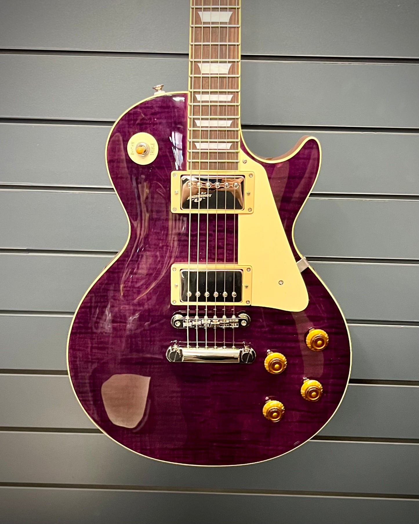 Tokai ULS101 Flame Top - See Through Purple