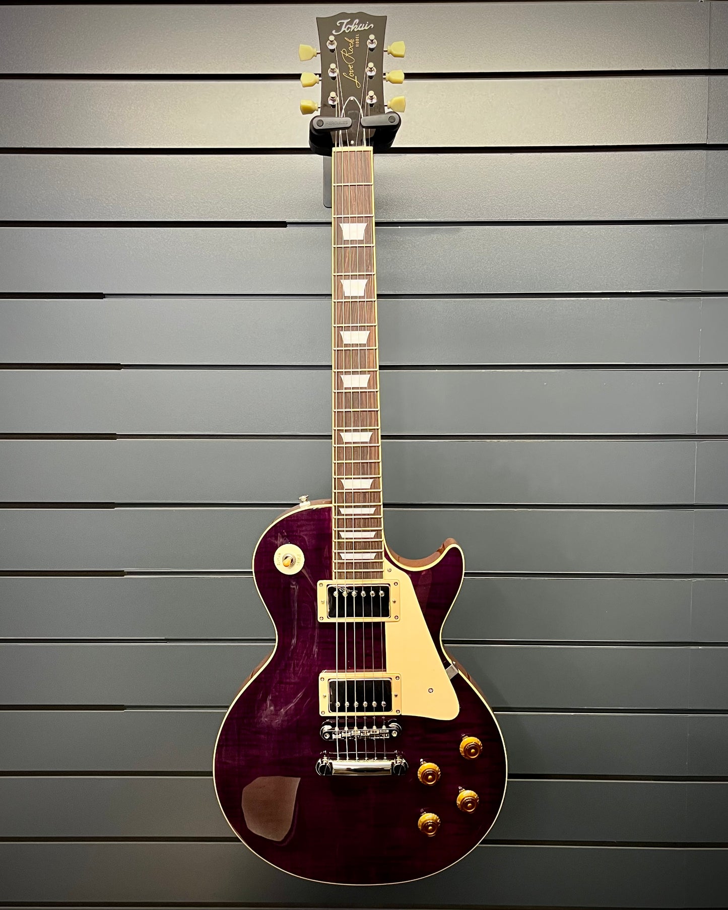 Tokai ULS101 Flame Top - See Through Purple
