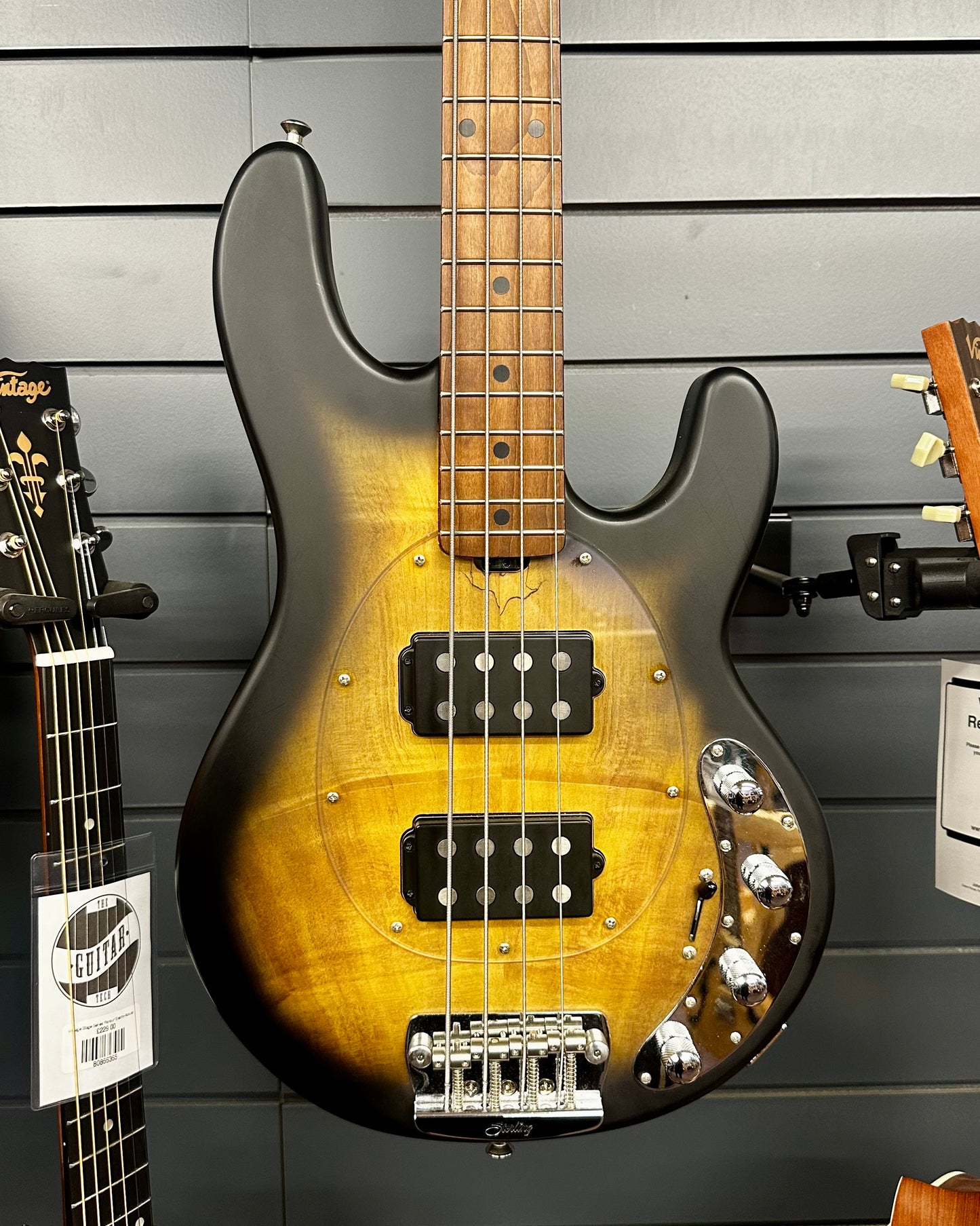 Sterling by Music Man Ray34 HH - Natural Burst Satin (#SR50273)