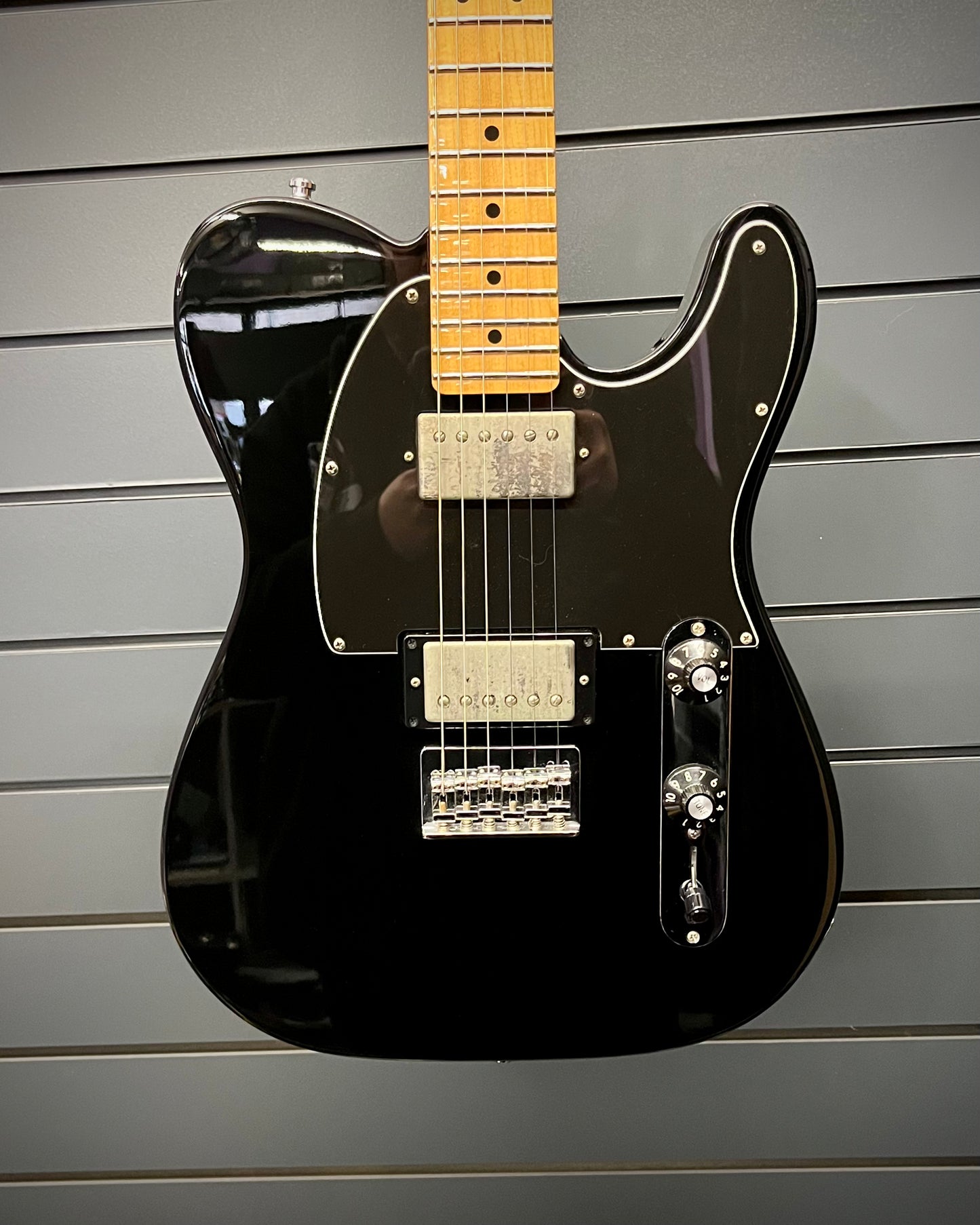 Fender MIM Blacktop Telecaster HH (2011) - Black - (#MX11099101)