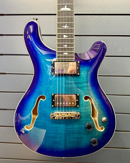 PRS SE Hollowbody II - Faded Blue Burst (#F20144)