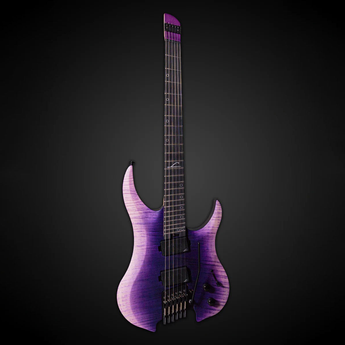 Legator Ghost 6-string Tremolo, Multi-scale - Purple to Natural