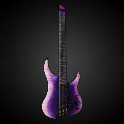 Legator Ghost 6-string Tremolo, Multi-scale - Purple to Natural