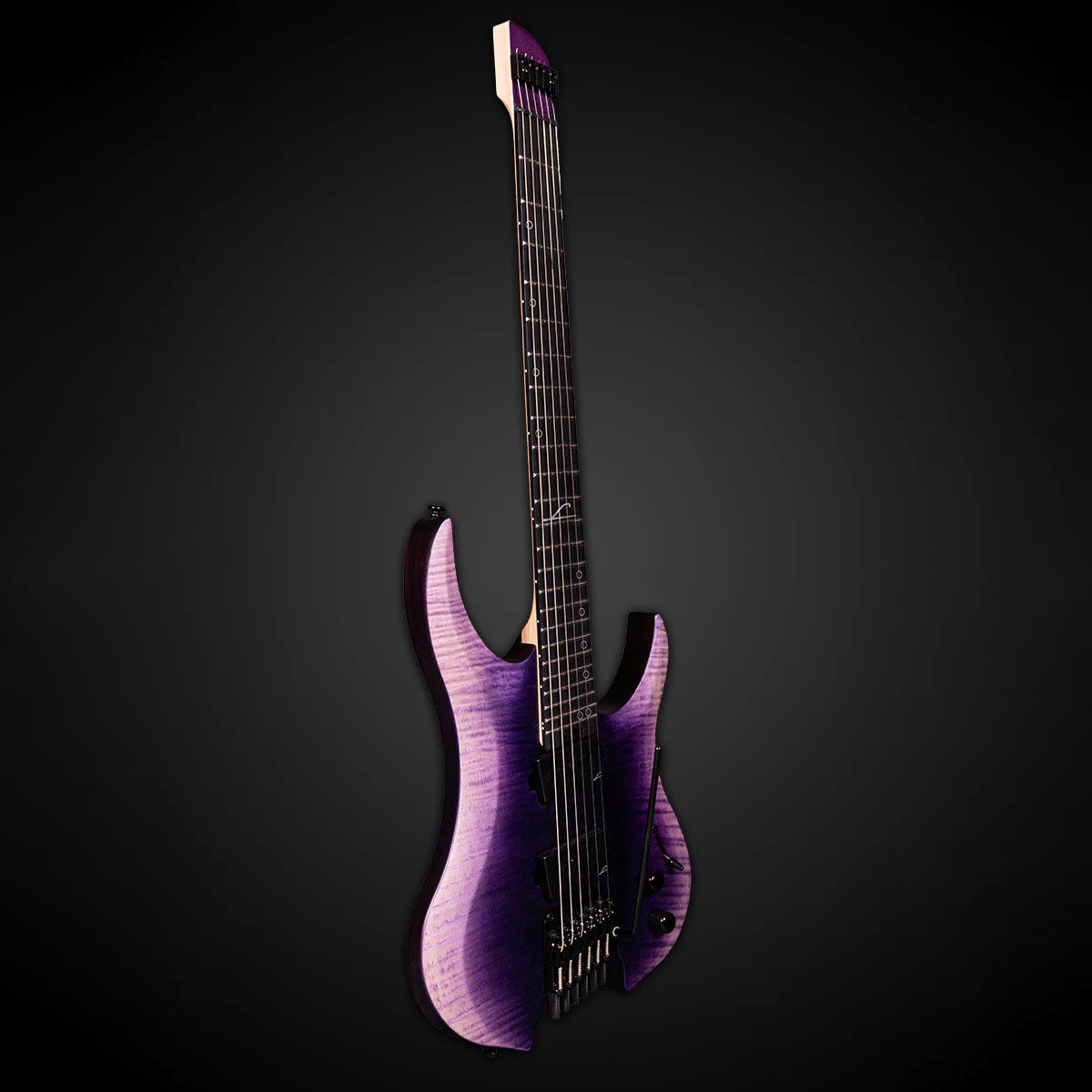Legator Ghost 6-string Tremolo, Multi-scale - Purple to Natural
