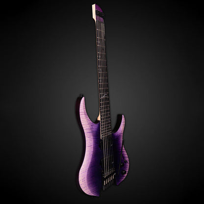 Legator Ghost 6-string Tremolo, Multi-scale - Purple to Natural