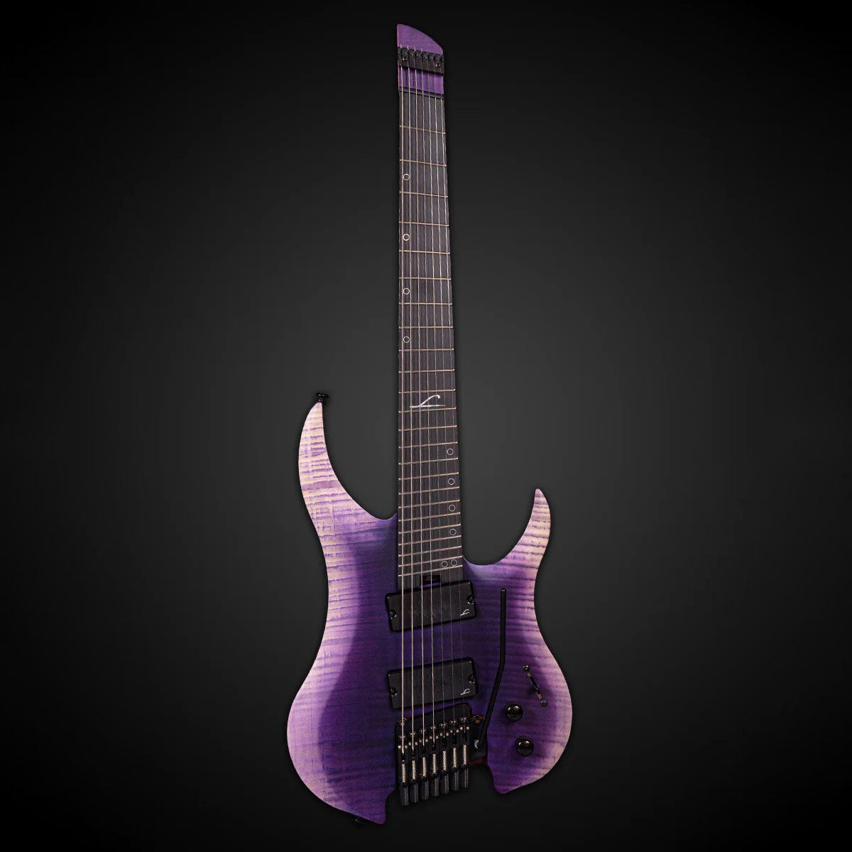 Legator Ghost 7-string Tremolo, Multi-scale - Purple to Natural