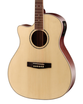 Cort GA MEDX Left-Handed - Open Pore Natural