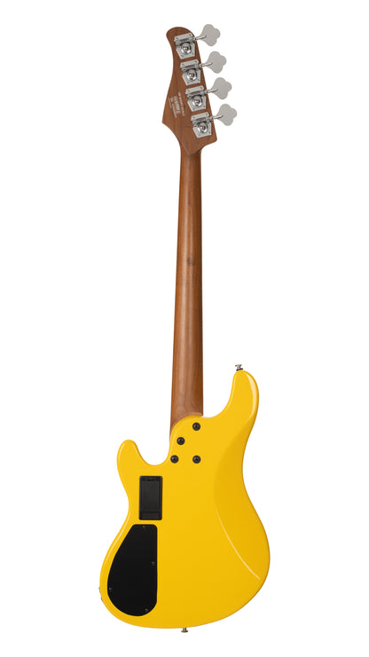 Cort GB Short Scale Bass - Yellow Crush