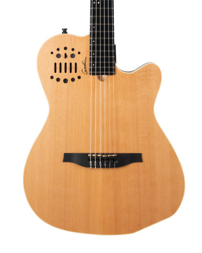 Godin ACS Slim Nylon 2 Voice Guitar ~ Cedar Natural SG