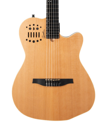 Godin ACS Slim Nylon 2 Voice Guitar ~ Cedar Natural SG