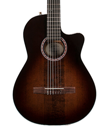 Godin Arena Pro Cutaway Bourbon Burst Nylon String Electro Guitar